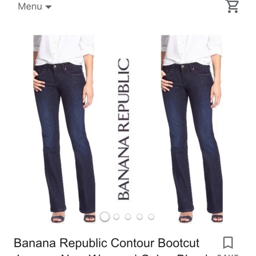 Banana Republic Women’s Contoured Bootcut Jeans